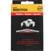 Bostitch Heavy Duty Staples, 18 ga, Power Crown, 3/8 in Leg L, Steel STCR50193/8-5M
